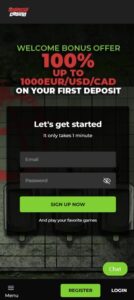 Anarchy Casino mobile screenshot