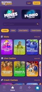 Numbers Game mobile screenshot