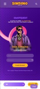 Simsino mobile screenshot