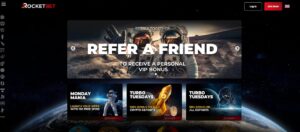 Rocket Bet sister sites homepage