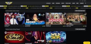 Top G Casino sister sites homepage