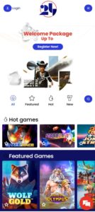 24Play Casino mobile screenshot