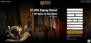 Black Lotus Casino sister sites homepage