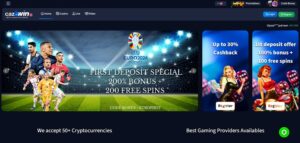CazWin sister sites homepage