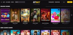 LV Bet sister sites homepage