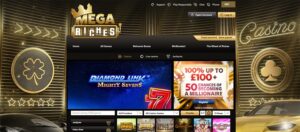 Mr Vegas sister sites Mega Riches