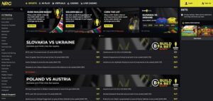 Gentleman Jim sister sites NRG Bet