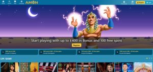 Betzino sister sites Amon Casino