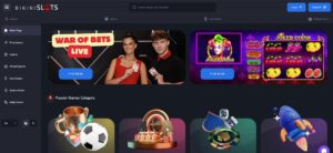 Bikini Slots sister sites homepage