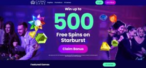 Casino Game sister sites homepage