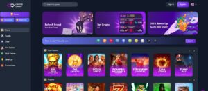 Crypto Games sister sites homepage