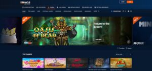 Pinnacle Casino sister sites homepage