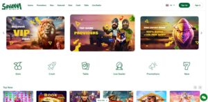 I Win Fortune sister sites Savanna Wins