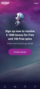 Spin Away mobile sister sites