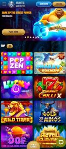 Atlantis Slots sister sites mobile