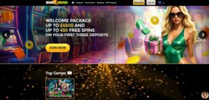 Bon Rush sister sites homepage