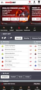 DragonBet sister sites mobile