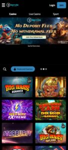 Neptune Play sister sites mobile