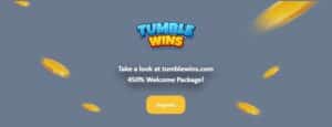 Tumble Wins sister sites banner