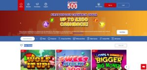 Casino 500 sister sites homepage