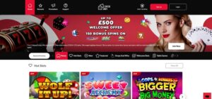 Dice Den sister sites homepage