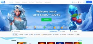 Ice Casino sister sites homepage