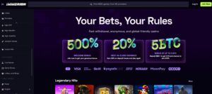 Immerion Casino sister sites homepage