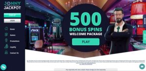 Jonny Jackpot sister sites homepage
