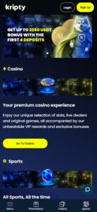 Kripty sister sites mobile