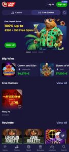 Lucky Bar mobile screenshot