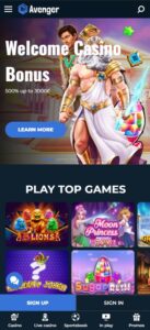 Mr Avenger sister sites mobile