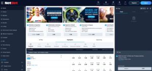 NetBet Sport homepage