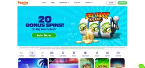 Bingo Stars sister sites Peachy Games