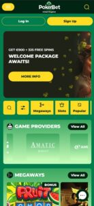 PokerBet Casino mobile sister sites