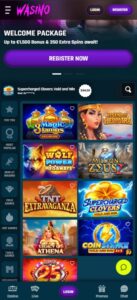 Wasino mobile screenshot