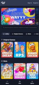 Wayyy Casino sister sites mobile