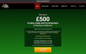 Casino Classic sister sites Blackjack Ballroom