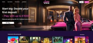 Casino Vice sister sites homepage