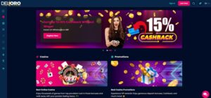 Del Oro Casino sister sites homepage