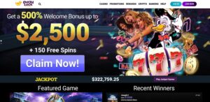 Ducky Luck Casino sister sites homepage