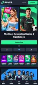 Gamba sister sites mobile