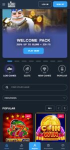 Loki Casino sister sites mobile