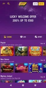 Lucky Casino sister sites mobile