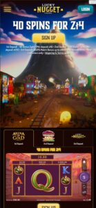 Lucky Nugget mobile screenshot