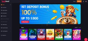 Luckyhand Casino sister sites homepage
