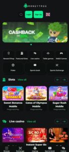 Moneytree Games mobile screenshot