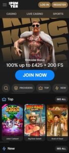 Mr Punter sister sites mobile