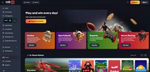 NAB Casino sister sites homepage