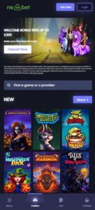 NE Bet sister sites mobile