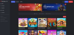 Zix Casino sister sites homepage